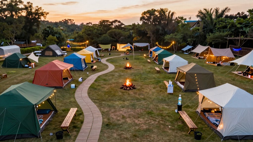 festival camping comfort tips