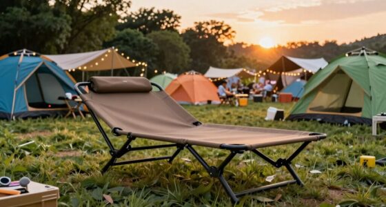 festival camping cot comfort