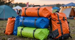 festival camping dry bags