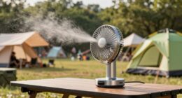 festival camping misting fans