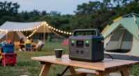 festival camping power options