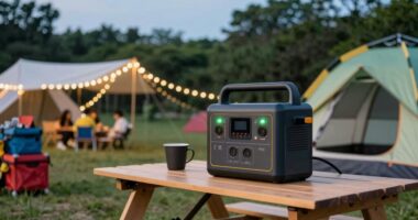festival camping power options