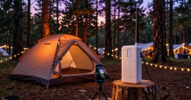 festival camping signal enhancement