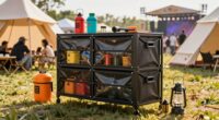 festival camping storage solutions
