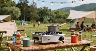 festival camping stove essentials