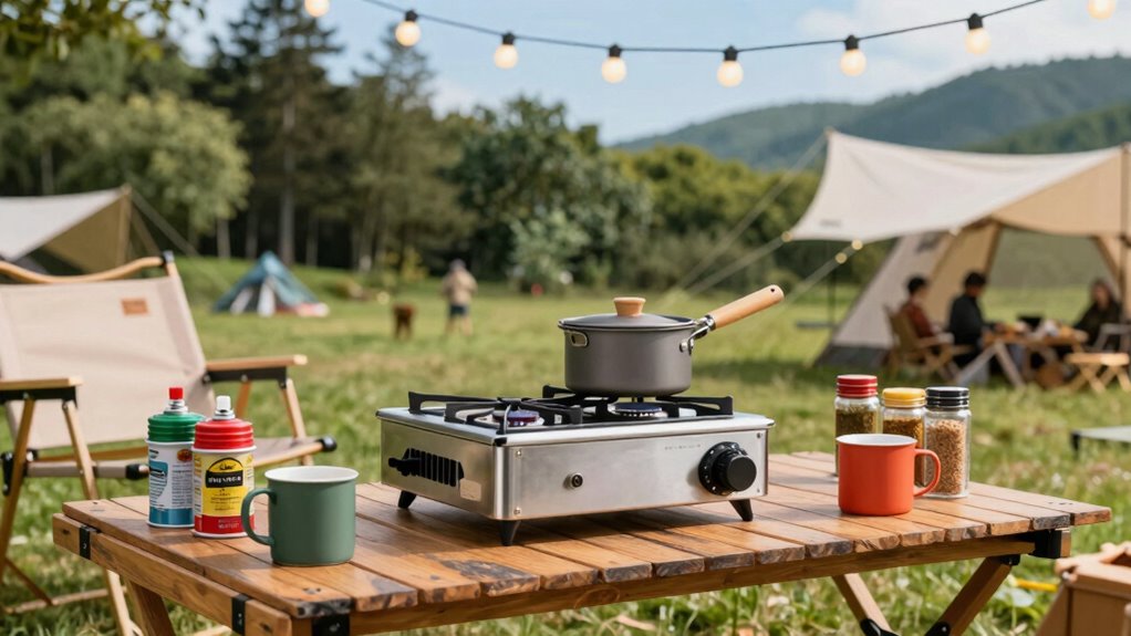 festival camping stove essentials