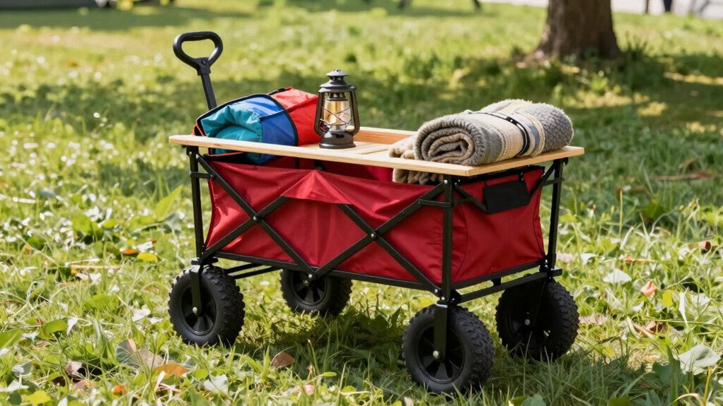 festival camping wagon essentials