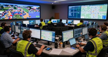 festival command center coordination
