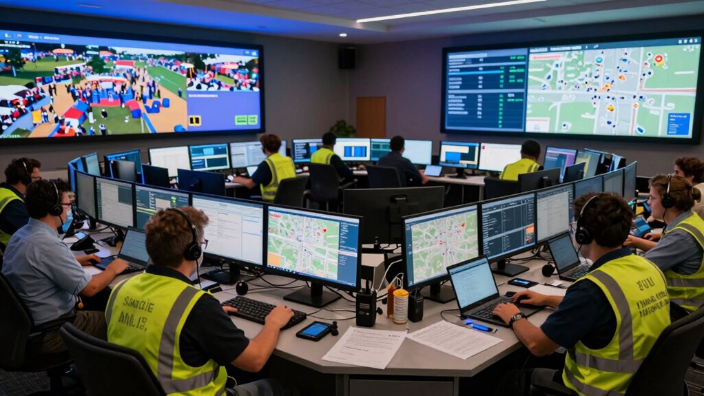 festival command center coordination
