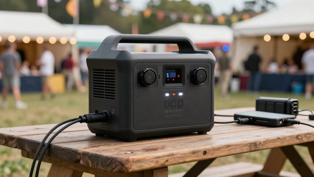 festival dual battery station