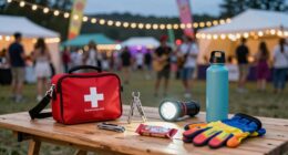 festival emergency gear selection
