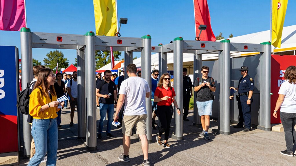 festival entry checkpoint preparation
