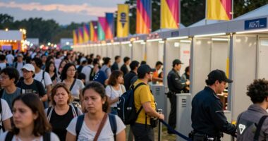 festival entry time adjustments