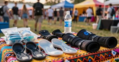 festival foot recovery essentials