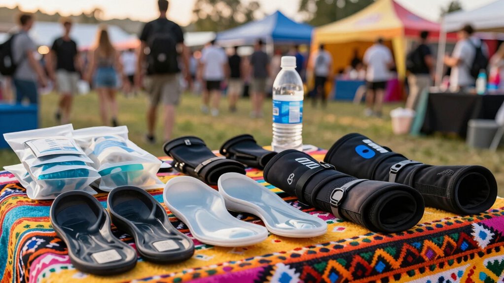 festival foot recovery essentials