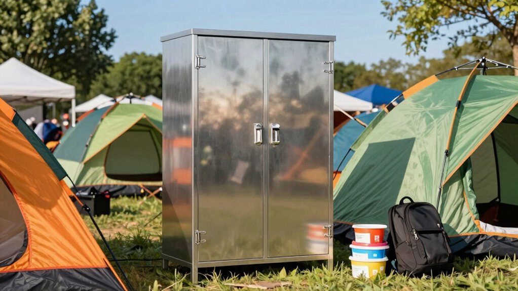 festival gear storage solutions