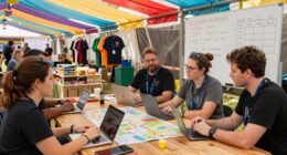 festival group organization tips