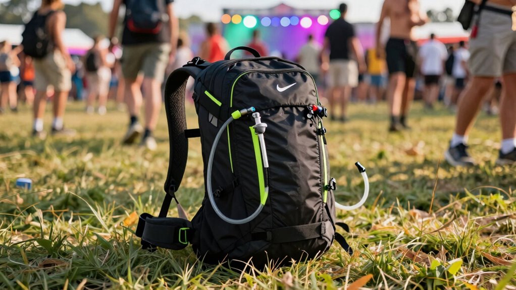 festival hydration backpack features