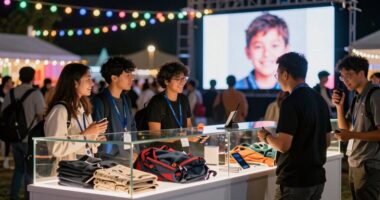 festival item tracking systems