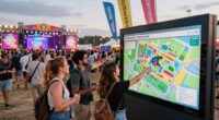 festival layout and navigation