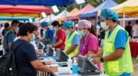 festival medical station setup