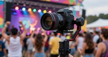 festival music video equipment