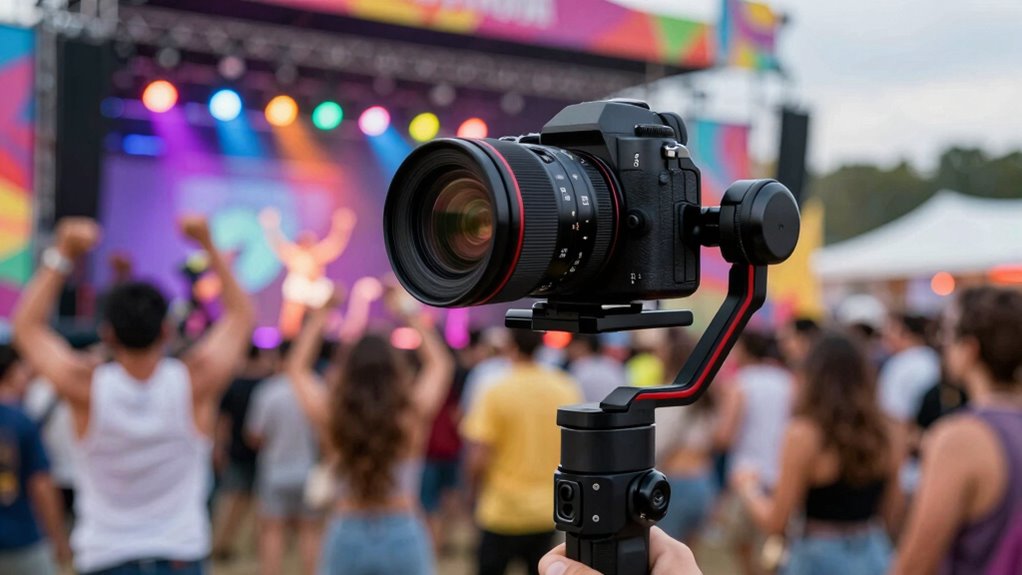 festival music video equipment