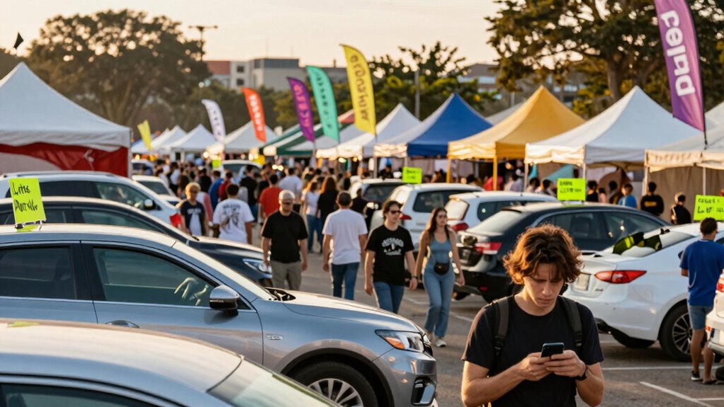 festival parking updates influence plans