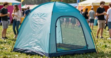 festival portable changing tent