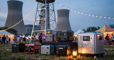 festival power station capacity