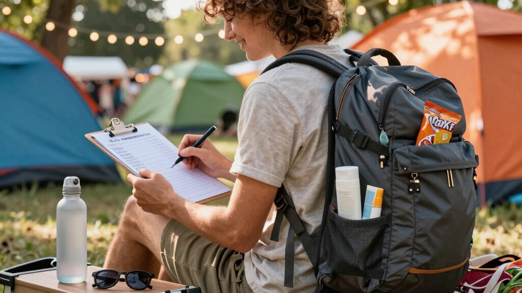 festival prep reduces stress