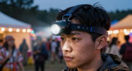 festival ready rechargeable headlamps