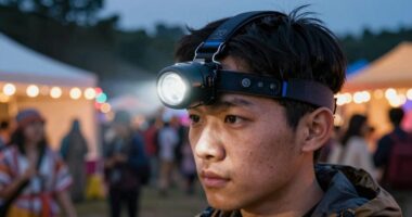 festival ready rechargeable headlamps