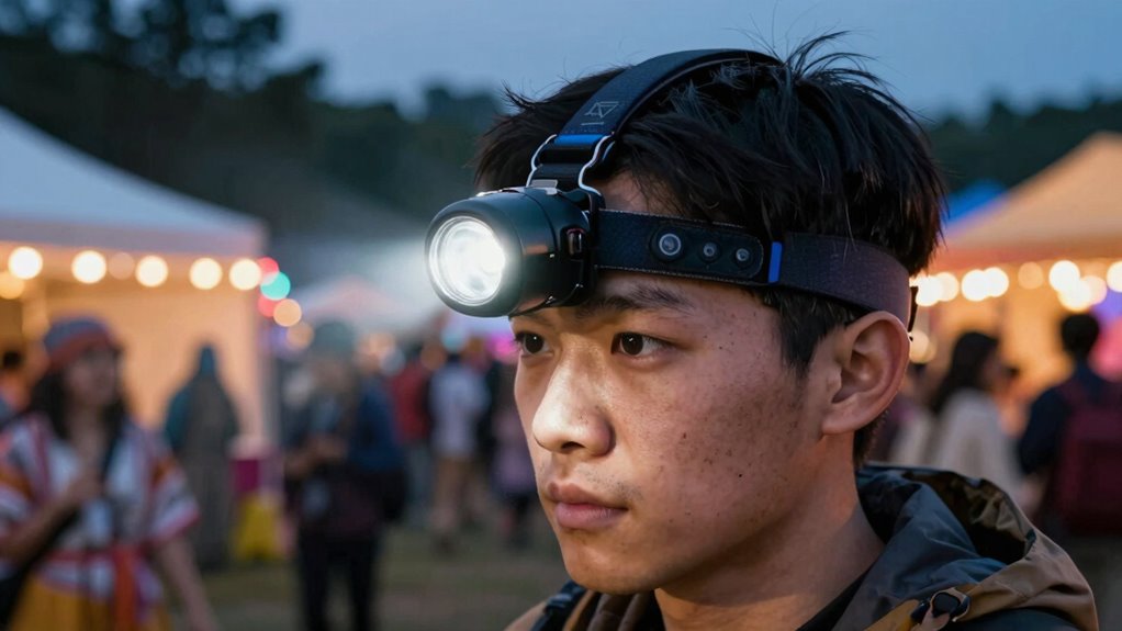 festival ready rechargeable headlamps