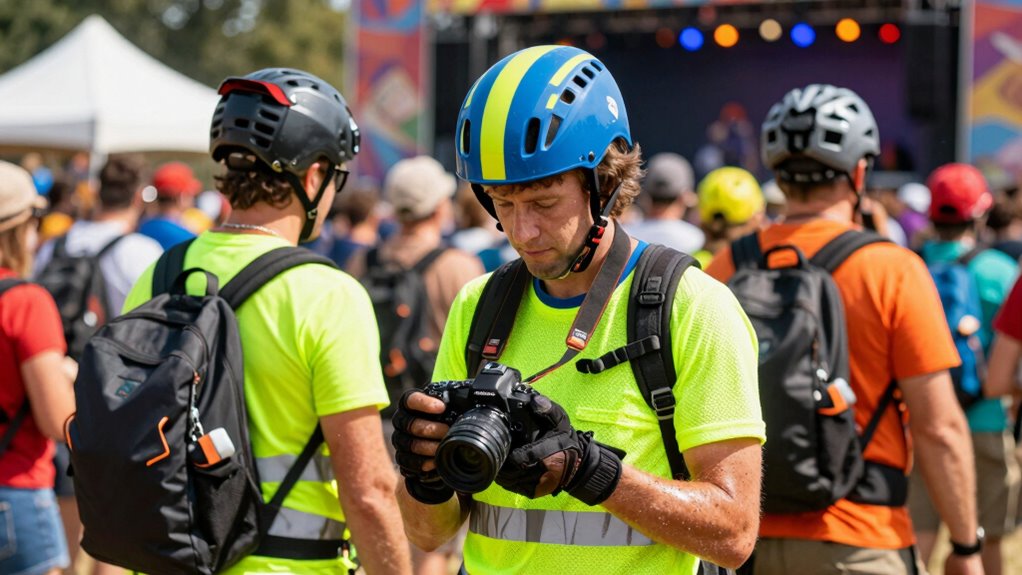 festival safety gear selection