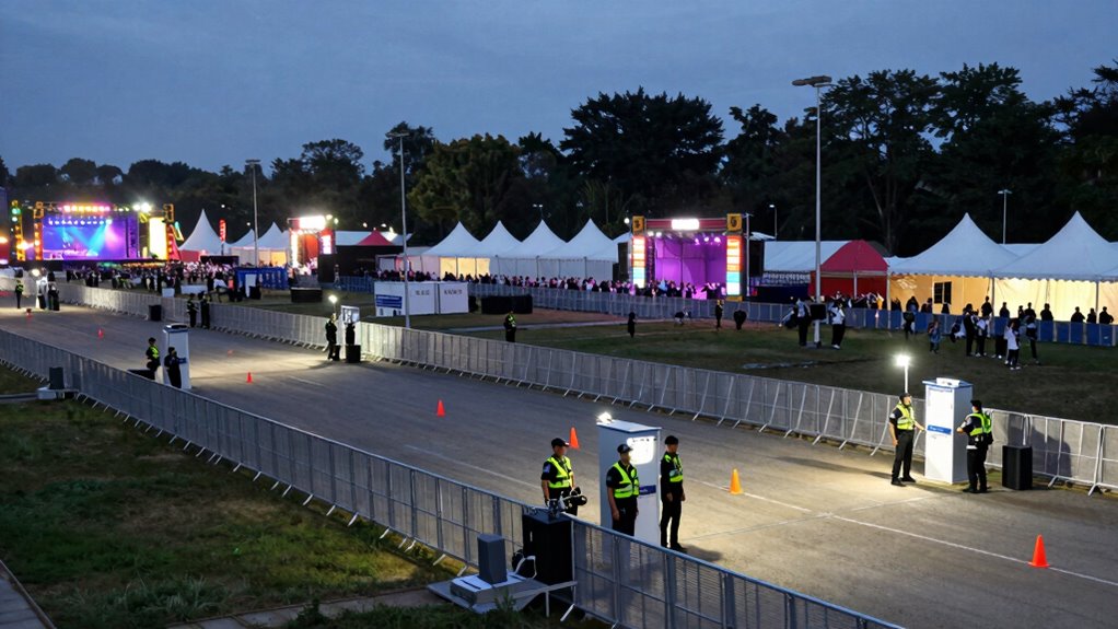 festival security zone planning
