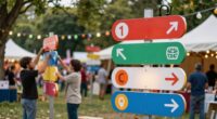 festival signage design process