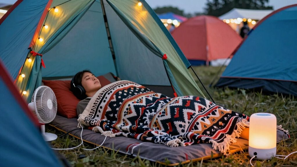 festival sleep safety tips