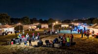 festival teams prepare overnight