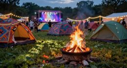 festival tent camping tips