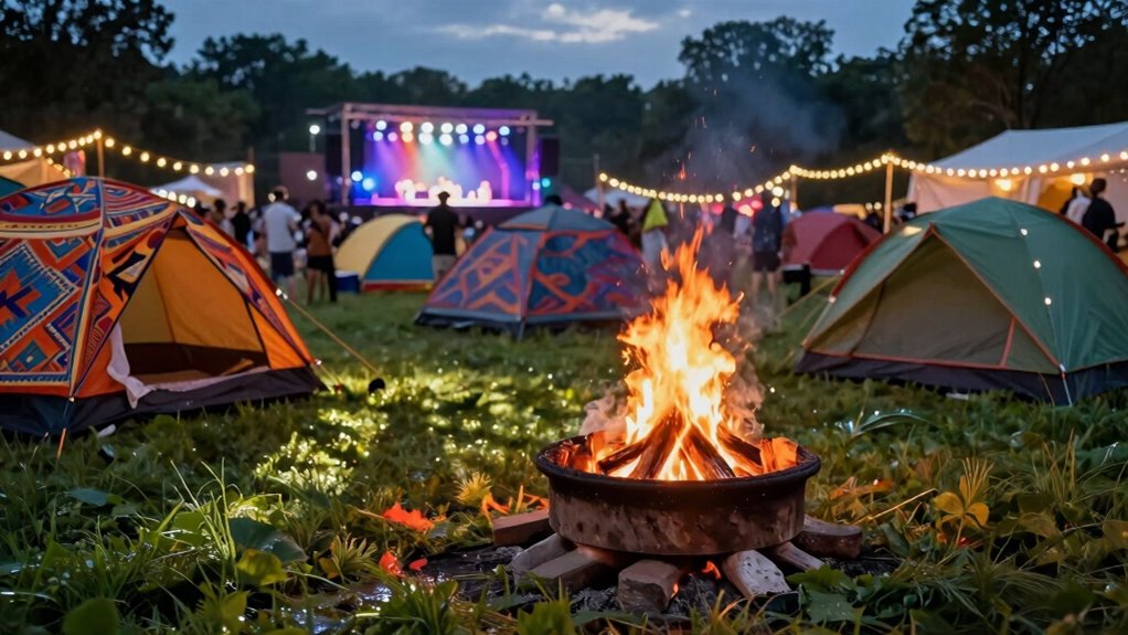 festival tent camping tips