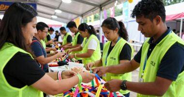 festival wristband logistics