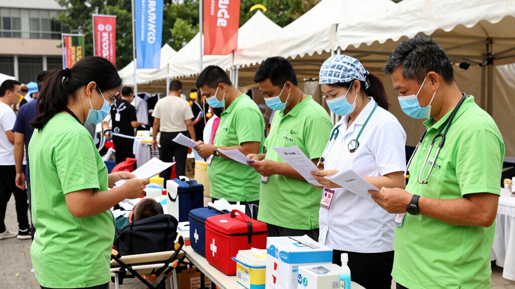 hidden festival medical infrastructure