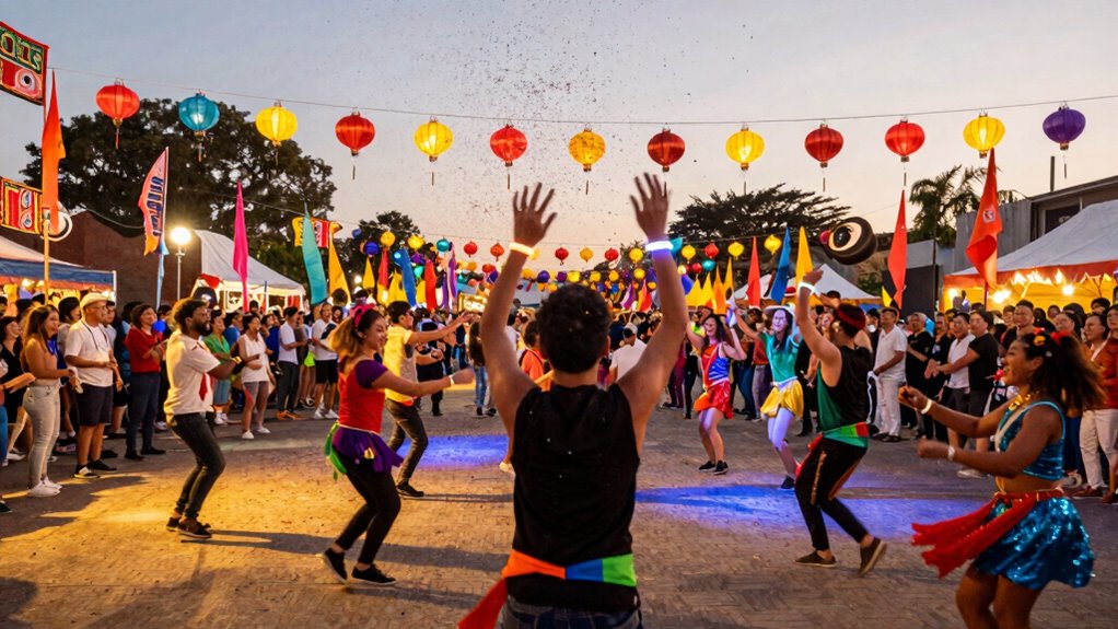 immersive festival video techniques