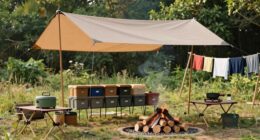 maintain clean camping area