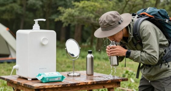 maintain hygiene during camping