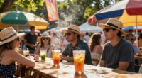 manage festival heat early