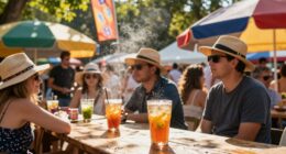 manage festival heat early