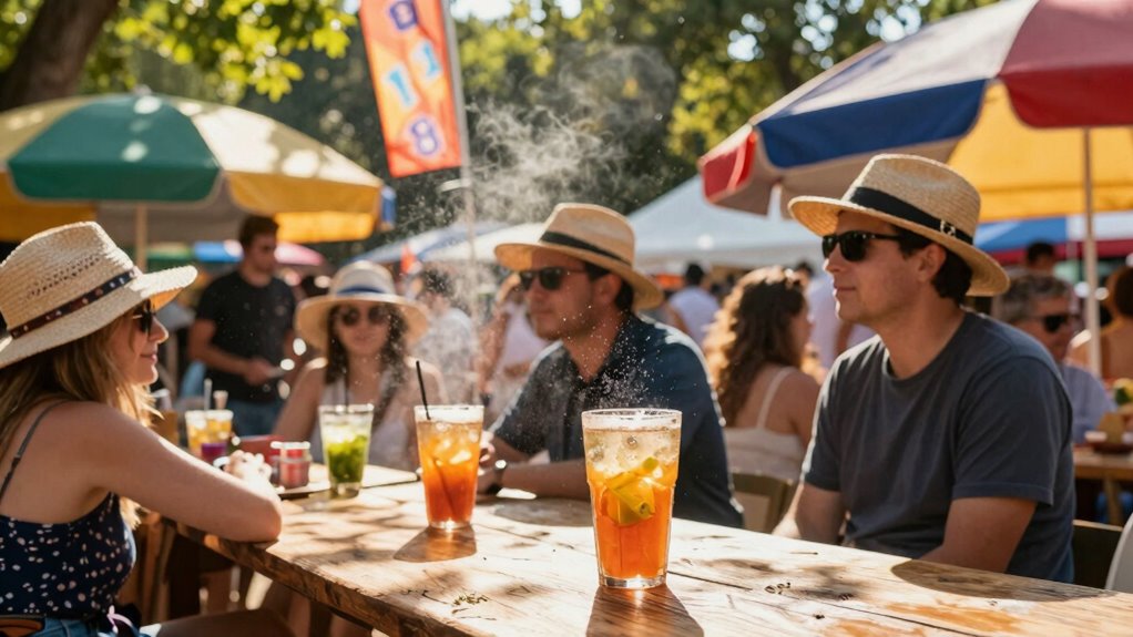 manage festival heat early