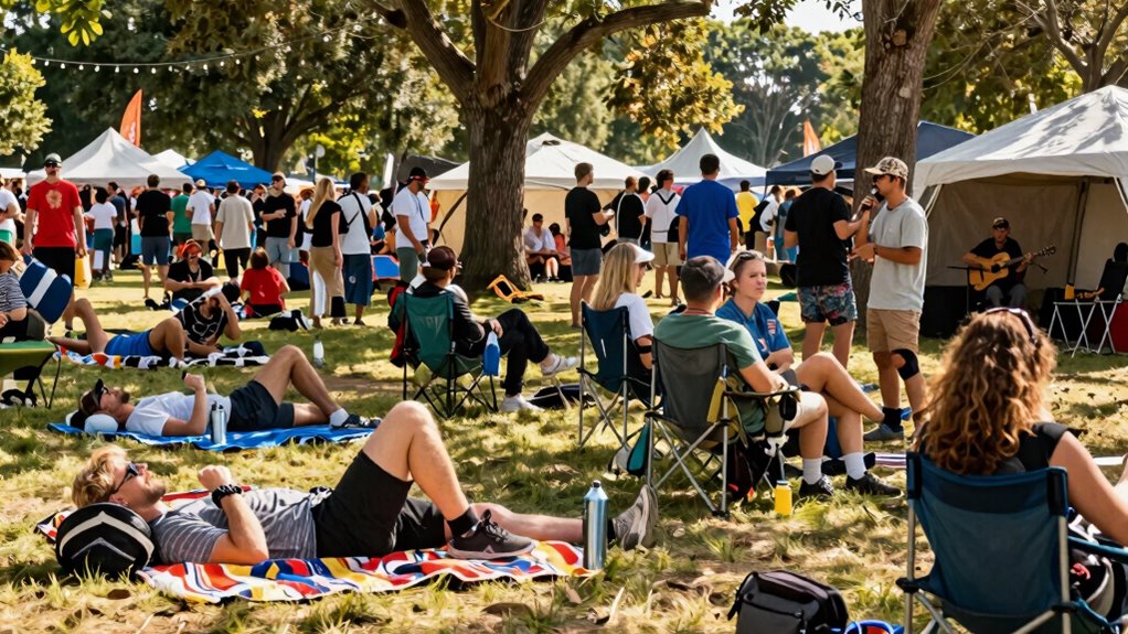 managing delays at festivals